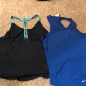 Lot of 2 Nike tank tops sz medium